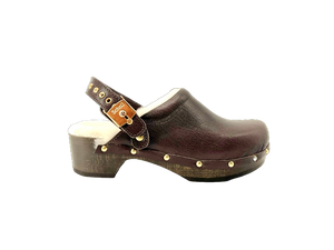 Pescura Robin Clog Marrone Scholl