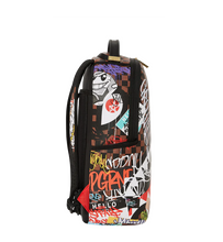 Carica l&#39;immagine nel visualizzatore di Gallery, Zaino Tagled Tap Sharks In Paris Marrone Sprayground
