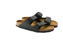 Carica l&#39;immagine nel visualizzatore di Gallery, Birkenstock Arizona Uomo Birko Flor Black
