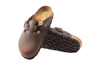 Birkenstock Boston Oiled Leather Uomo Habana