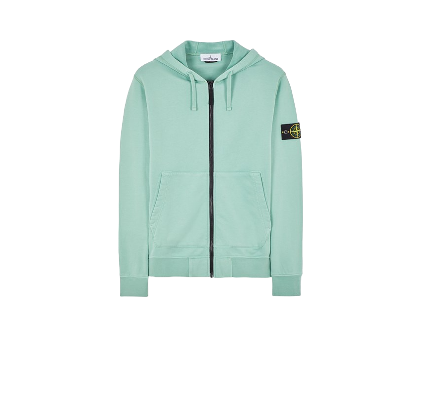 Felpa 801564251 Light Green Stone Island