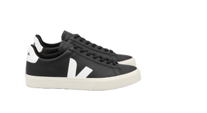 CAMPO LEATHER BLACK WHITE VEJA