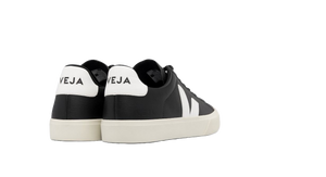 CAMPO LEATHER BLACK WHITE VEJA