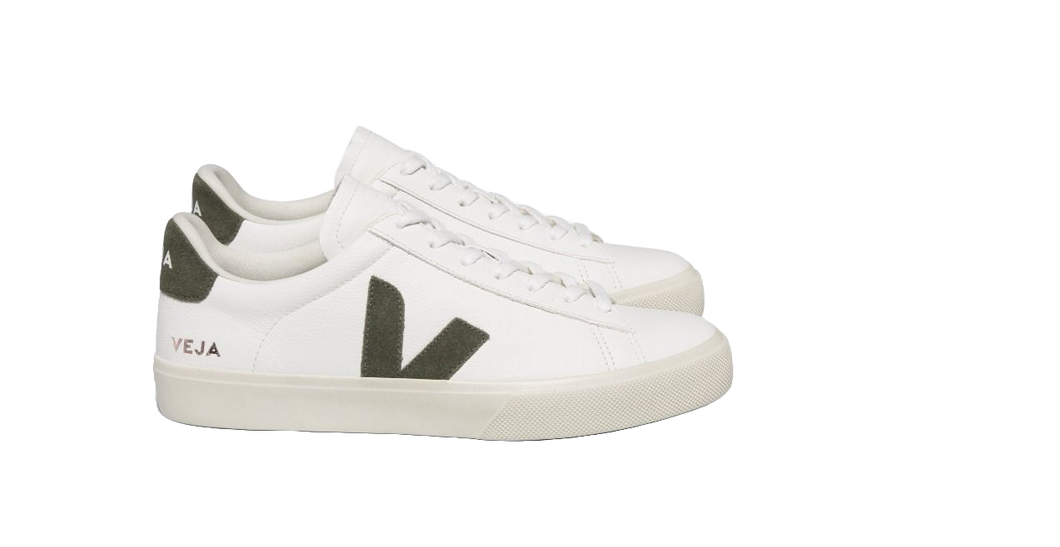 CAMPO LEATHER WHITE KAKI VEJA