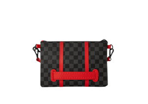 Pochette Raceway 3 Cross Clutch Shoudler Strap