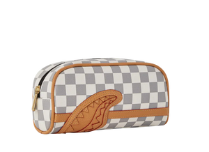 Pochette Henny Raceway Cream Pencil Pouch