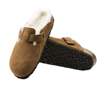 Carica l&#39;immagine nel visualizzatore di Gallery, Birkenstock Boston Shearling Mink Donna
