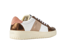 Carica l&#39;immagine nel visualizzatore di Gallery, Sail W Bianco/Bronzo/Rosa Saint Sneakers
