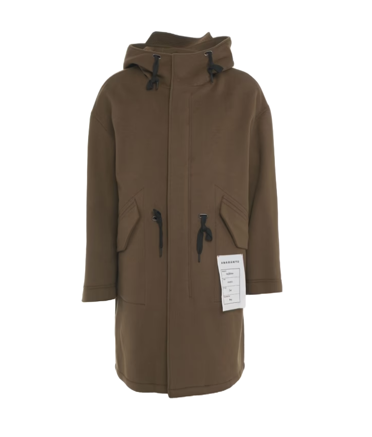 Cappotto Monopetto B6S0012 Amaranto