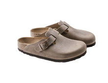 Carica l&#39;immagine nel visualizzatore di Gallery, Birkenstock Boston Pelle oliata Tobacco Brown Donna
