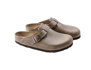 Birkenstock Boston Pelle oliata Tobacco Brown Donna