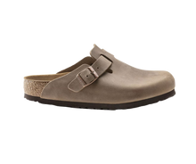 Carica l&#39;immagine nel visualizzatore di Gallery, Birkenstock Boston Pelle oliata Tobacco Brown Donna
