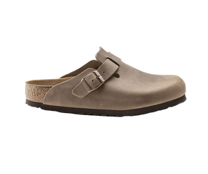 Birkenstock Boston Pelle oliata Tobacco Brown Donna