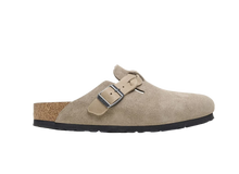 Carica l&#39;immagine nel visualizzatore di Gallery, Birkenstock Boston Braided Pelle scamosciata - Taupe Uomo
